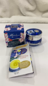 Kem Meiduzi đêm loại 1 chính hãng kem Nhât dưỡng trắng xóa nám tàn nhang đồi mồi màu xanh 20g