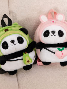 QIAOSHANG | Cute Panda Plush Backpack