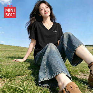 Miniso | Cool Feeling Comfortable V-Neck T-Shirt For Women