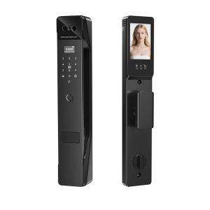 JINRONG | Smart Fingerprint Password Lock with Camera and Peephole