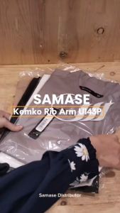 SAMASE Kemko Rib Arm U143P: Desain Modern Kemeja Muslim Pria