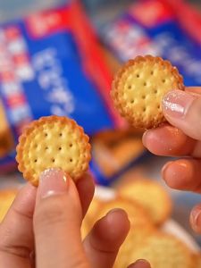 Salted Cookies 比比赞 海盐味日式小圆饼 1kg+-