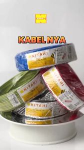 KITANI - NYA 10 mm² -  100 Meter -  Kabel Tembaga Kawat