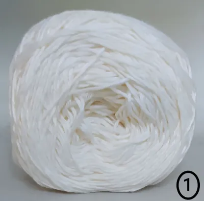 benang rajut katun bali halus ply standard /KB lembut kilap untuk rajutan amigurumi