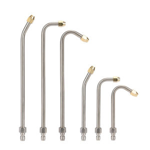 3Pcs Pressure Washer Extension Rod Easy To Operate 1/4in Quick Connect for Gutter Cleaning Tools [Winnereco Lifestyle]