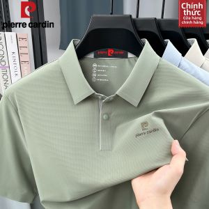 Pierre Cardin | Áo Polo Mùa Hè Kẻ Sọc Băng Tuyết Dành Cho Công Việc Và Giải Trí