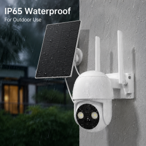 5MP Outdoor Wireless Security Camera 2.8mm F1.4 Lens Dual-Light Night Vision 10m PIR+Human Detection Two-Way Audio IP65