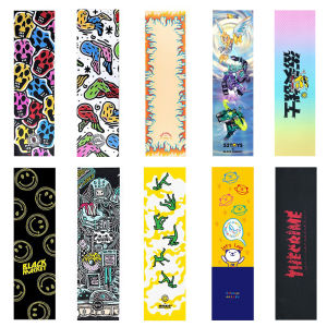 BM Skateboard Sandpaper Professional Double Curl Board Coarse Sand for Adults And Children Multi-Sized Foot Position Sand Landboard