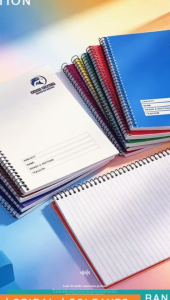 10pcs Stylish Spiral Yarn Composition Notebooks 80 Leaves Random Brand School Supplies