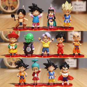 Bộ Mô Hình Nhân Vật Hành Động Dragon Ball Z - Siêu Saiyan Son Goku Son Gohan Vegeta Broly Piccolo Majin Buu Anime Dành Cho Người Sưu Tầm