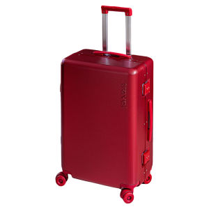 MANLVSHI | Wedding Trunk Luggage Red Wedding Dowry Suitcase