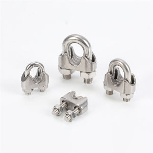 5Pcs M2 M4 M5 M6 M8 Wire Rope Clip Stainless Steel Cable Clamp for Wire Wire Rope Clamp Heavy Duty