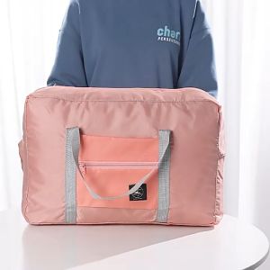 Travel bags large capacity Portable Luggage Organizer bag with zipper Foldable Tote bag waterproof and wear-resistant