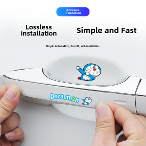 Protective Film Scratches Door Handle Bowl Decorative Stickers Car