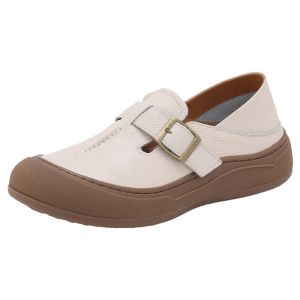 Hotwind | Genuine Leather Two-Way Loafers