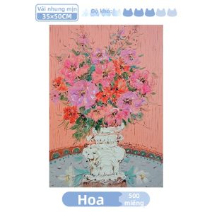 GILL&LILL | Bộ Ghép Hình Giáo Dục Hoa 500 Miếng
