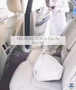 Car Air Bed Travel Cushion Back Seat Cover Air Travel Mattress Inflatable Bed Waterproof Portable Car Air Bed Thickened Inflatable Mattress Camping Car Bed Sofa Tilam Angin Kereta Berkemah Sofa Angin