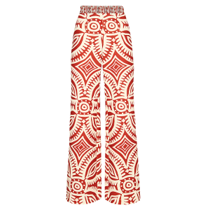 Summer 2025 Ethnic Style Wide Leg Pants One Piece Swimsuit Womens Small Audience Design Sensation Hot Spring Thermal Suit