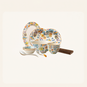 SHELI | Vintage Luxury Dinnerware Set