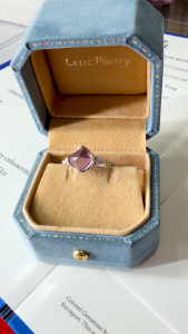 Montagne Jewelry Natural Purple Crystal Amethyst Ring Retro Round Design Fine Jewellery 925 Silver Ring