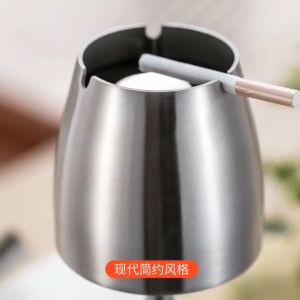 Th-ที่เขี่ยบุหรี่สแตนเลส ที่เขี่ยบุหรี่แนวตั้ง ที่เขี่ยบุหรี่แบบพกพา ที่เขี่ยบุหรี่โลหะขนาดใหญ่ อุปกรณ์เสริมที่เขี่ยบุหรี่กันลมพร้อมฝาปิด ที่เขี่ยบุหรี่ขนาดใหญ่ ที่เขี่ยบุหรี่อินเทอร์เน็ตคาเฟ่ ที่เขี่ยบุหรี่สร้างสรรค์