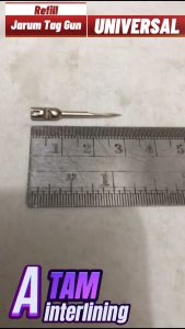 1 Kotak isi 5 pcs | Refill Taggin Needle jarum tag gun / tag pin | Jarum alat tembak label | jarum tagpin | jarum taggun | jarum top pin | jarum tagging label pakaian  | jarum tagging label harga | jarum tagging laundry