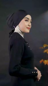 Ciput Jersey Hijab Arrafi Polos / Halika Ciput