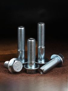 Đinh Tán Đầu Bệt Hình Lục Giác Mạ Kẽm Tiêu Chuẩn GB5789 Cấp 8.8 Có Đệm Kèm Theo 5m6cMM10M12 Đinh Tán Thép Cacbon Trung Bình