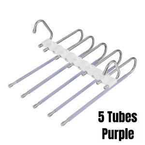 【SG Stock】 Stainless Steel 5-tiers Pants Trousers Hangers Closet Organizer/Space Saving