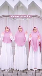 Khimar Haura Pad by Arafa: Hijab Instan Berkualitas Tinggi