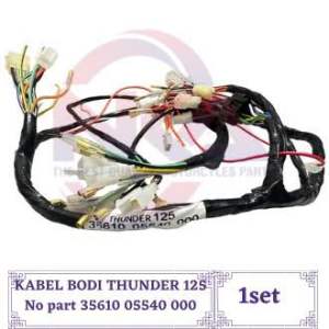 Kabel bodi thunder 125 dobel stater pake selahan no part 356210 05540