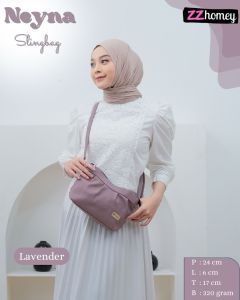Neyna Slingbag By Zzhomey || Tas Selempang Tas Wanita Cantik Terbaru Tas Anti Air