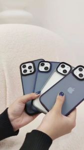 SOFTCASE PREMIUM HYBIRD COMPATIBLE FOR IPHONE 13 13PRO 13PROMAX 14 14PRO 14PROMAX 15 15PRO 15PROMAX TPU TRANSPARAN MATTE SHOCKPROOF - AYFONE CASE AF-032