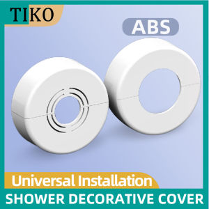 ABS Shower Faucet Cover Pipe Wall Flange Cover Useful Faucet Decorative Cover