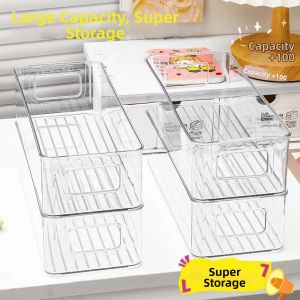 Desk Organizer Transparent Acrylic Box Long Strip