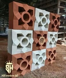 roster beton berbagai motif