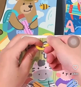 (Symmetry) Pen Control Training Wipe Clean Children Books Early Educational Fun Activity Book Christmas Gift