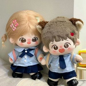 Spot 20cm baby clothes star cotton doll school uniform skirt doll doll change clothes for accessories
