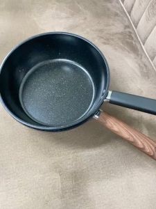 Marino กระทะก้นลึก กระทะเคลือบลายหินอ่อน กระทะเทฟล่อน ไม่ติดกระทะ - No.Y1359