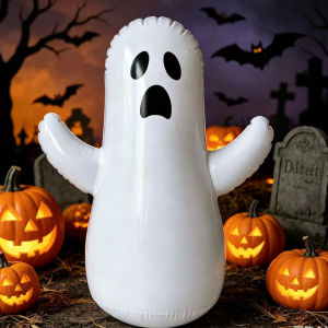 Đồ Trang Trí Ma Bay Bơm Hơi Halloween Cho Sân Vườn Ngoài Trời Đạo Cụ Bóng Bay Theo Chủ Đề Bí Ngô