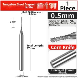 XINGONG | Tungsten Carbide Rotating Burrs Metal Polishing Woodworking Engraving Drill Bit