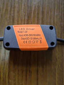 Living Room Ceiling Mounted LED Downlight 3W Driver Power Supply Integrated Constant Current Regulator for Home Decoration