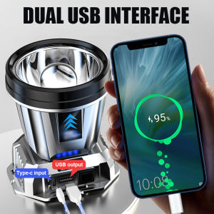 ZAY 865000mAh 300Watt Senter Kepala Super Terang & Lampu Penambang LED