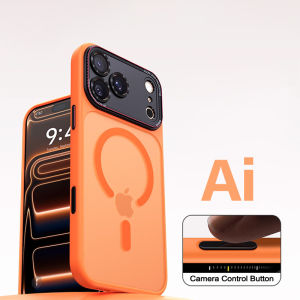 Premium Matte Ultra Shockproof For MagSafe Phone Case For 17 16 15 14 Pro Max Translucent Frosted Hard Back Cover For iPhone 17 Pro Max Skin-friendly Military Drop Protection Casing