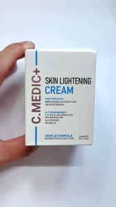 C.MEDIC+ Skin Lightening Cream – Kem Dưỡng Trắng Da Dịu Nhẹ Tăng Sáng Giảm Thâm Ngừa Lão Hóa 30G