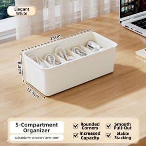 XINGYOU | Adjustable Cable Organizer Storage Box