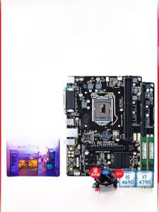 Gigabyte H81M-DS2 LGA1150 Socket Motherboard DDR3 Dual Channel Support Single Network Card Support Desktop Computer Hardware
