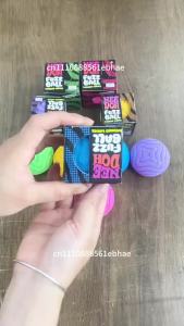 NeeDoh | Nee Doh Fuzz Ball Blind Box Series Soft Stress Relief Fuzzy Ball Desktop Ornament Fun Squishy Toy for Pressure Relief.