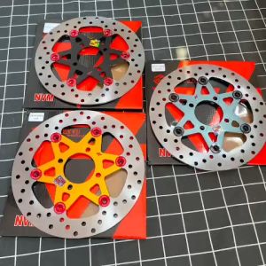 (H àng mới về) Đĩa KingD rag Size 245MM.Dành Cho các AE Đi Mâm 4 Lỗ ( Mẫu Ngôi Sao )>Sáng bóng cực nétCó 3 màu nhé Ae!!