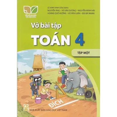 Sách: Vở bài tập Toán 4 Tập Một (Kết nối tri thức với cuộc sống)